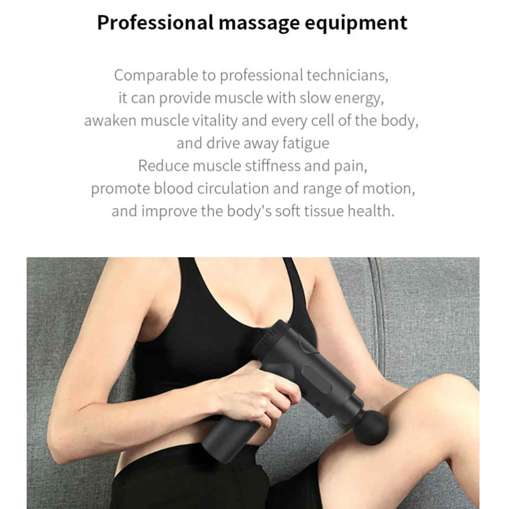 1 Set 3rd Electric Fascia Massager Vibration Massaging Tool Fitness Massager Muscle Relaxation Equipment (With AU Plug)
1 Set 3rd Electric Fascia Massager Vibration Massaging Tool Fitness Massager Muscle Relaxation Equipment (With AU Plug)