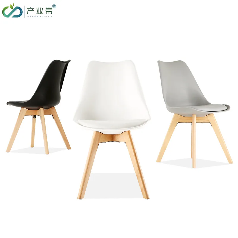 Eames Chair Simple Plastic Chair Reinforced Tulip Chair Creative Personality Dining Table and Chair
Eames Chair Simple Plastic Chair Reinforced Tulip Chair Creative Personality Dining Table and Chair