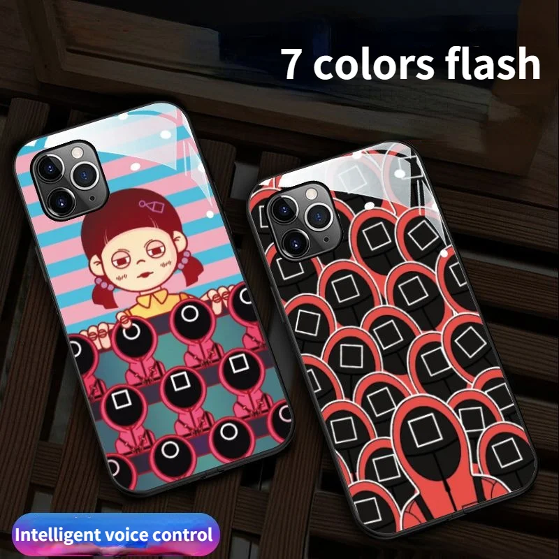 Squid Game Series IPhone 7 8 12 13 Pro Protective Case Luminous Mobile Phone Case Iphone 11 Phone Cases
Squid Game Series IPhone 7 8 12 13 Pro Protective Case Luminous Mobile Phone Case Iphone 11 Phone Cases