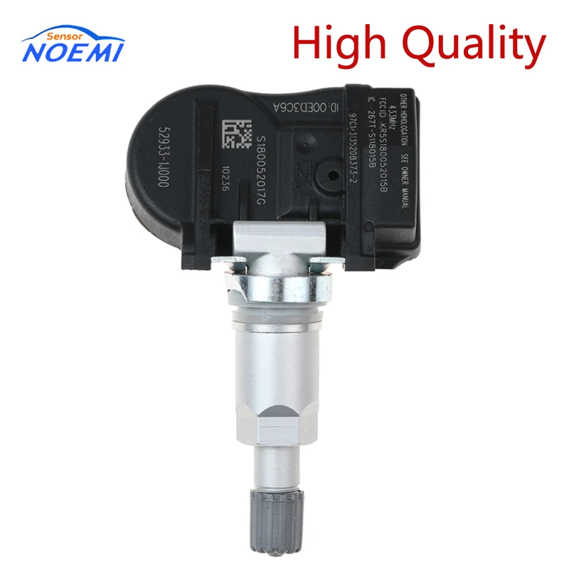 YAOPEI 52933-1J000 529331J000 433MHZ TPMS Tire Pressure Sensor For Kia Optima Hyundai i20 Sorento ix20 Venga
YAOPEI 52933-1J000 529331J000 433MHZ TPMS Tire Pressure Sensor For Kia Optima Hyundai i20 Sorento ix20 Venga