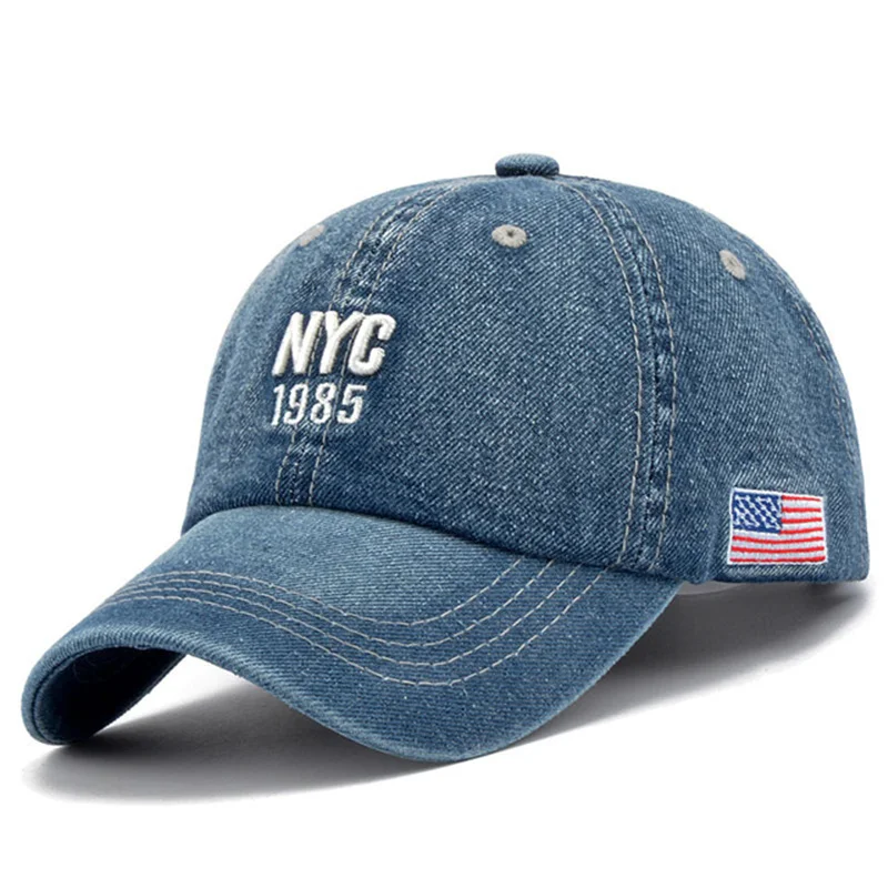 New Brand NYC Denim Baseball Cap Men Women Embroidery Letter Jeans Snapback Hat Casquette Summer Sports Hip Hop Caps Gorras
New Brand NYC Denim Baseball Cap Men Women Embroidery Letter Jeans Snapback Hat Casquette Summer Sports Hip Hop Caps Gorras