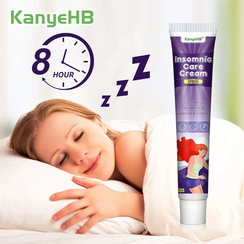 1pcs Improve Sleep Sleep Aid Cream Soothe Insomnia Relax Help Sleep Cream Soothe Mood Relieve Anxiety Herbal Balm Ointment G009
1pcs Improve Sleep Sleep Aid Cream Soothe Insomnia Relax Help Sleep Cream Soothe Mood Relieve Anxiety Herbal Balm Ointment G009