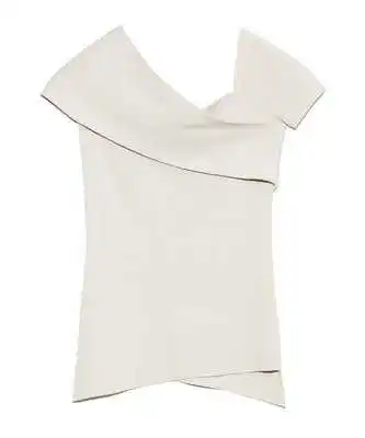 Women Autumn & Spring Oblique Strapless Solid Color Slim-fit Short-sleeved Knitted Bottoming Shirt Top
Women Autumn & Spring Oblique Strapless Solid Color Slim-fit Short-sleeved Knitted Bottoming Shirt Top