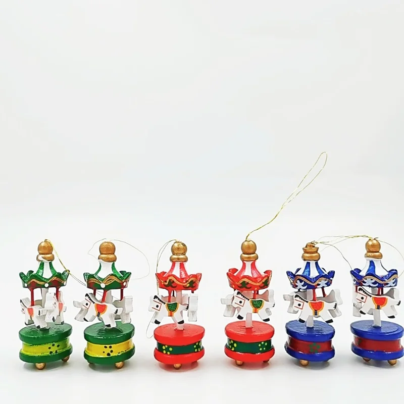 Christmastree Decoration,5CM Wooden Merry-go-round Pendants,party Scene Layout,NewYear Home Decoration,childrens Gifts,Pack of 6
Christmastree Decoration,5CM Wooden Merry-go-round Pendants,party Scene Layout,NewYear Home Decoration,childrens Gifts,Pack of 6