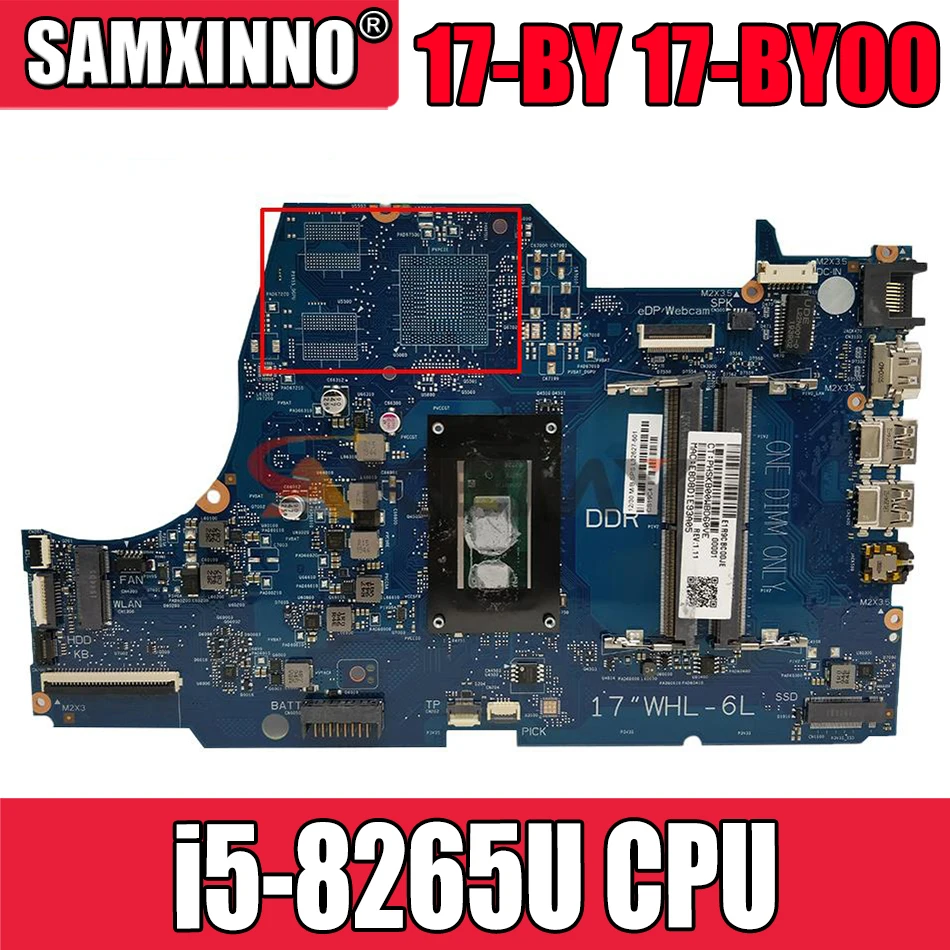 Akemy L32627-601 6050A3022701 notebook MOTHERBOARD DDR4 i5-8265U for HP 17-BY 17-BY00 17G-CR 17Q-CS laptop motherboard mainboard
Akemy L32627-601 6050A3022701 notebook MOTHERBOARD DDR4 i5-8265U for HP 17-BY 17-BY00 17G-CR 17Q-CS laptop motherboard mainboard