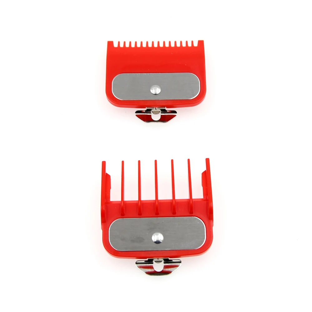 

Clipper Guide Limit Comb for Hair Clippers 1.5mm 4.5mm Red Clippers Caliper Positioning Comb Hairdressing Tool Accessories
