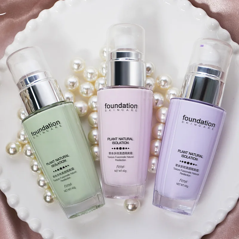 Plant Natural Isolation Cream Makeup Face Foundation Cream Brightening Concealer Cream Whitening Concealer Base Primer
Plant Natural Isolation Cream Makeup Face Foundation Cream Brightening Concealer Cream Whitening Concealer Base Primer