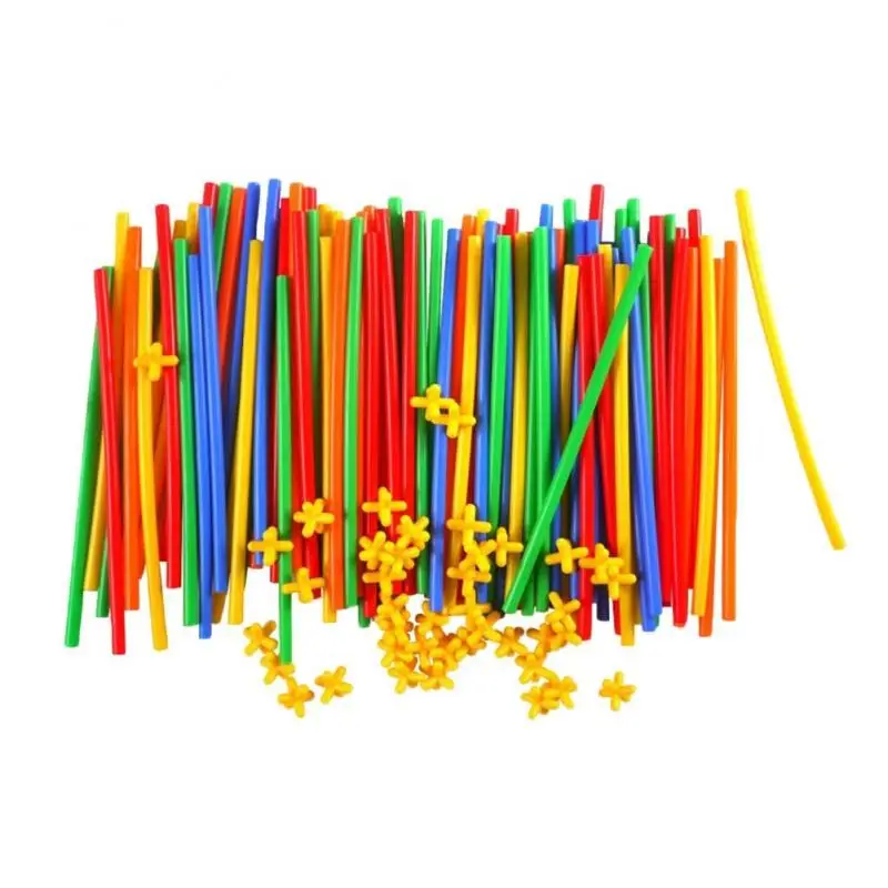 Assembled Building Block Straw Stitching Assembly Educational Toy Assembled Building Blocks Baby Intelligence Develop Toy
Assembled Building Block Straw Stitching Assembly Educational Toy Assembled Building Blocks Baby Intelligence Develop Toy