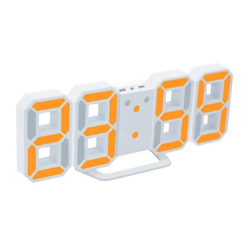 3D Morden LED Digital Wall Clock Table Desk Alarm Watch Durable Night Light Lamp for Home
3D Morden LED Digital Wall Clock Table Desk Alarm Watch Durable Night Light Lamp for Home