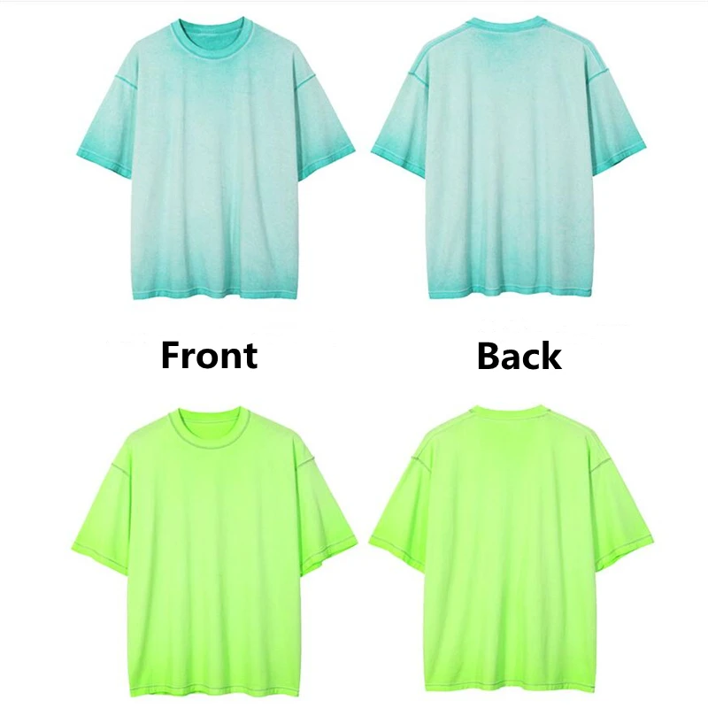 Men's Clothing Harajuku T-Shirts Cotton Crew Neck Short Sleeves Top Spring Oversize Gradient Colours Male High Quality Classical
Men's Clothing Harajuku T-Shirts Cotton Crew Neck Short Sleeves Top Spring Oversize Gradient Colours Male High Quality Classical