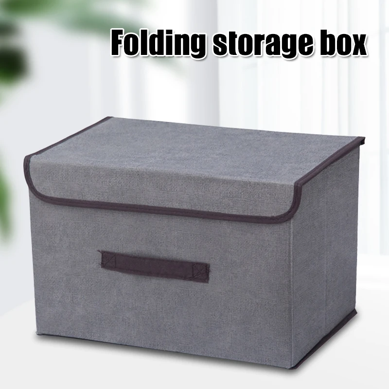 Non-Woven Storage Box Foldable Large Capacity Storage Box for Home Toys Clothes THJ99 
Non-Woven Storage Box Foldable Large Capacity Storage Box for Home Toys Clothes THJ99