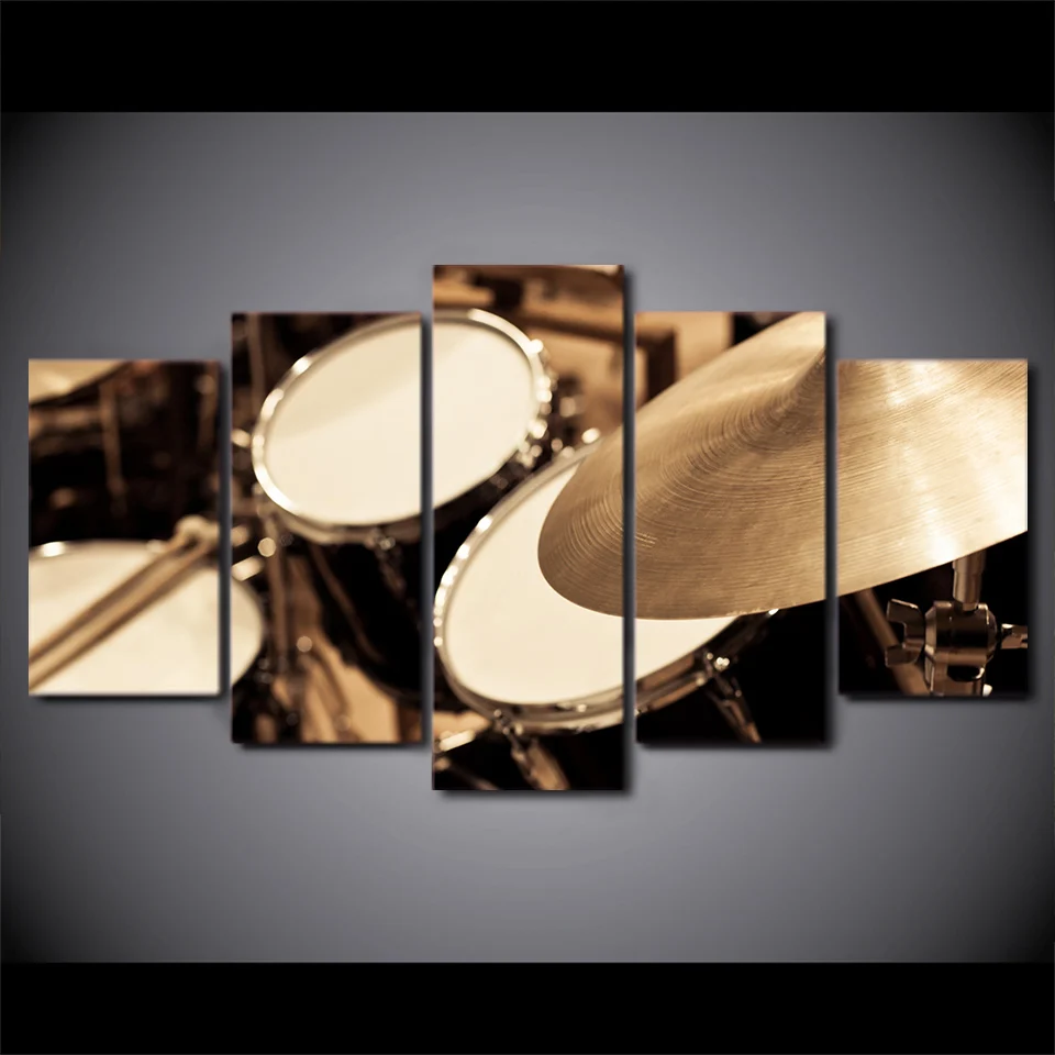 Framework modern Wall Art Painting Canvas HD Printed 5 panel Drum Music Instrument Wall for Living Room Modular Pictures 
Framework modern Wall Art Painting Canvas HD Printed 5 panel Drum Music Instrument Wall for Living Room Modular Pictures