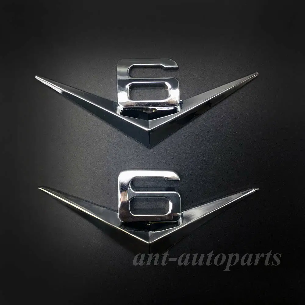 Металлическая хромированная Автомобильная винтажная Эмблема для багажника V6, 2 шт.
Металлическая хромированная Автомобильная винтажная Эмблема для багажника V6, 2 шт.