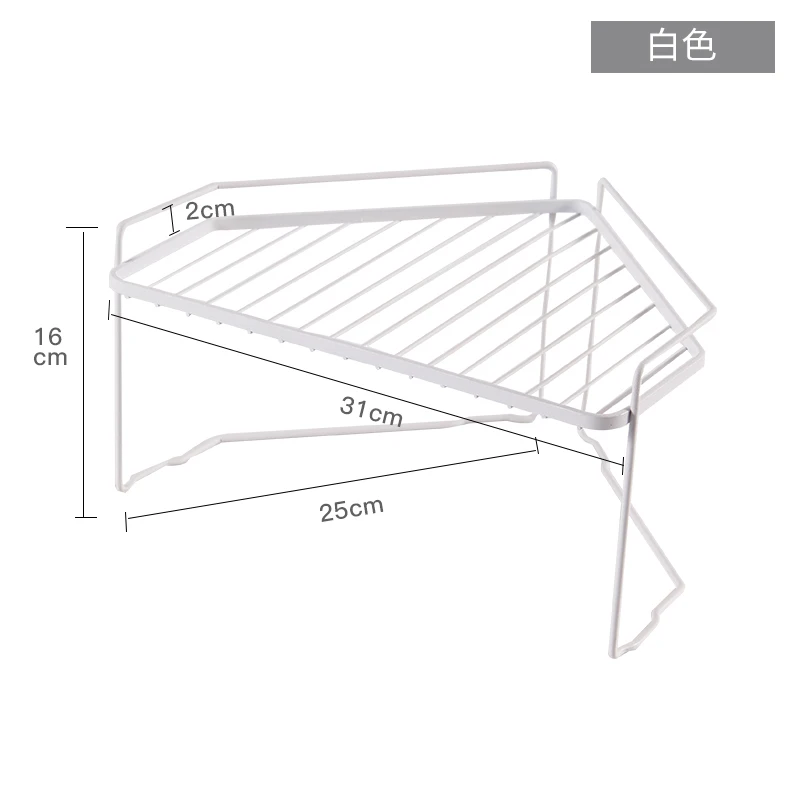 Nordic style wrought iron can be stacked fan-shaped kitchen triangle racks corner seasoning storage rack LL1781954
Nordic style wrought iron can be stacked fan-shaped kitchen triangle racks corner seasoning storage rack LL1781954