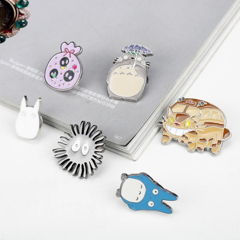 Chinchilla Brooches My Neighbor Comic Totoro Enamel Pins japan anime gift Shirt lapal Collar Lapel Badges Cartoon Jewelry Gift
Chinchilla Brooches My Neighbor Comic Totoro Enamel Pins japan anime gift Shirt lapal Collar Lapel Badges Cartoon Jewelry Gift