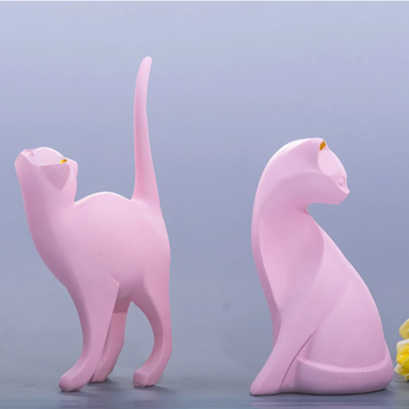 1 Pcs High quality Cat Pink Resin Home Office coffee shop Decor sculpture Simplicity statue decor Ornament Soft outfit
1 Pcs High quality Cat Pink Resin Home Office coffee shop Decor sculpture Simplicity statue decor Ornament Soft outfit