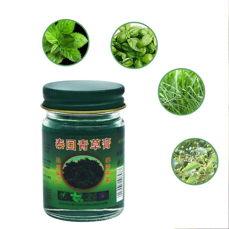 1/3 Pcs Thai Green Herbal Cream Skin Care Dizziness Headache Treatment Thai Mosquito Repellent Green Grass Cream Cooling Oil 50g
1/3 Pcs Thai Green Herbal Cream Skin Care Dizziness Headache Treatment Thai Mosquito Repellent Green Grass Cream Cooling Oil 50g
