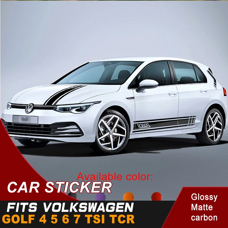 Car Decals Car Side Body Racing Stripe R360S Vinyl Graphic Cool Car Sticker Accessories Fit For VOLKSWAGEN GOLF 4 5 6 7 TSI TCR
Car Decals Car Side Body Racing Stripe R360S Vinyl Graphic Cool Car Sticker Accessories Fit For VOLKSWAGEN GOLF 4 5 6 7 TSI TCR