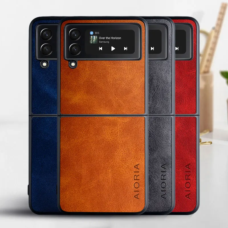 Case for Samsung Galaxy Z Flip 4 3 Flip3 Flip4 5G coque Luxury Vintage leather Skin cover funda for samsung galaxy z flip 4 case
Case for Samsung Galaxy Z Flip 4 3 Flip3 Flip4 5G coque Luxury Vintage leather Skin cover funda for samsung galaxy z flip 4 case