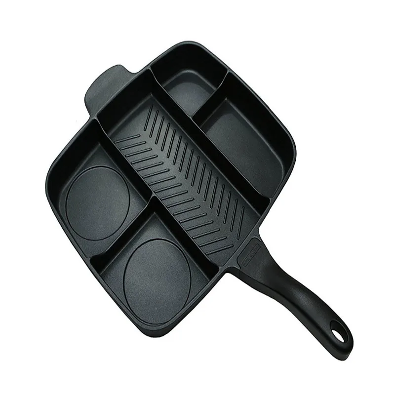 NewWuheyi Multi-function Frying Pan Multi-functional Aluminum Pan Black Square Baking Pan 030
NewWuheyi Multi-function Frying Pan Multi-functional Aluminum Pan Black Square Baking Pan 030