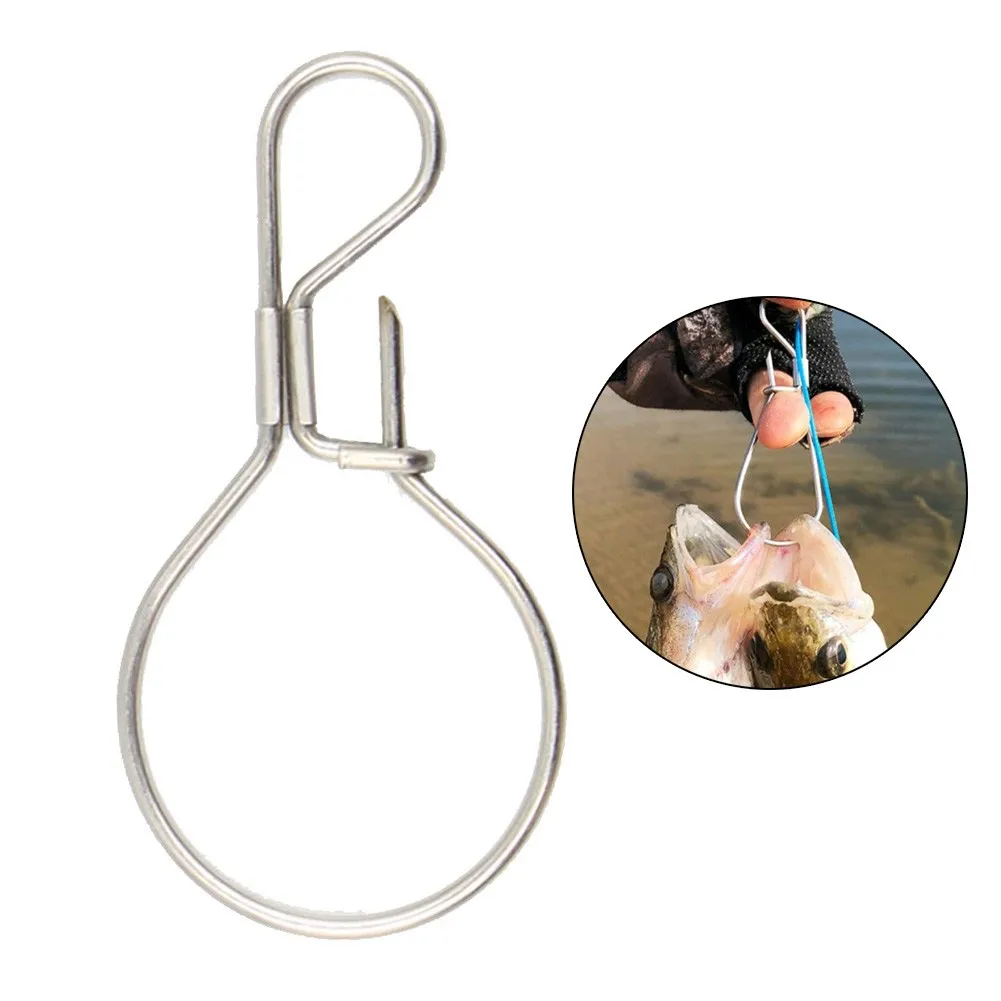 1Pc Fish Lock Tool Stainless Steel Live Fishes Prevent Fish Buckle One Hand Buckles Multifunction Tackle Snap Accessories Gear
1Pc Fish Lock Tool Stainless Steel Live Fishes Prevent Fish Buckle One Hand Buckles Multifunction Tackle Snap Accessories Gear