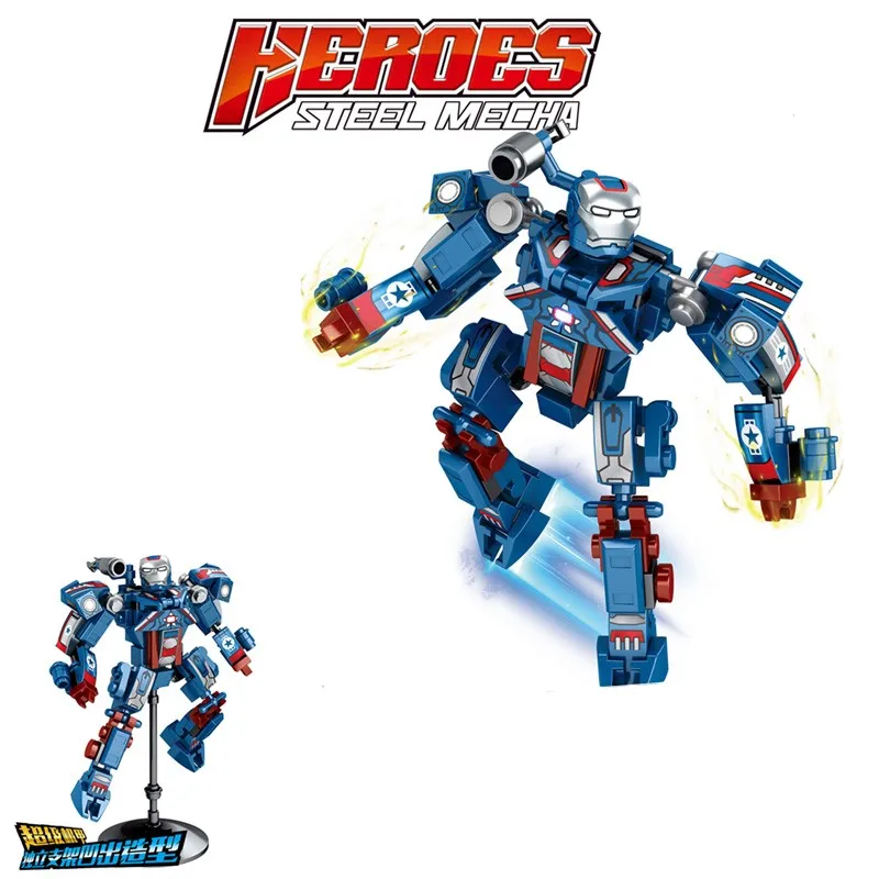 2021 New Steel Mecha Building Blocks Bricks Iron Hulkbuster Wars Machine Super Heroes Space War Children Kids Toys Gifts Kits
2021 New Steel Mecha Building Blocks Bricks Iron Hulkbuster Wars Machine Super Heroes Space War Children Kids Toys Gifts Kits