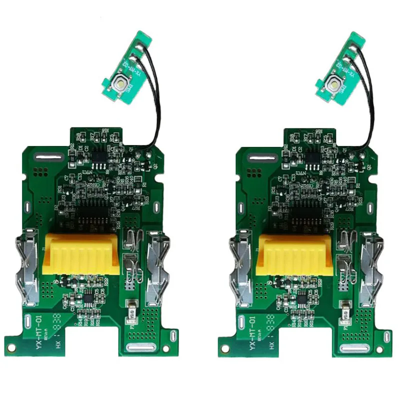 Bl1830 Li-Ion Battery Bms Pcb Charging Protection Board for Makita 18V Power Tool Bl1815 Bl1860 Lxt400 Bl1850 2Pcs
Bl1830 Li-Ion Battery Bms Pcb Charging Protection Board for Makita 18V Power Tool Bl1815 Bl1860 Lxt400 Bl1850 2Pcs
