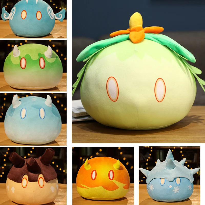 Cute Slime Fluffy Game Genshin Impact Slime Theme Plush Toy Slime Throw Pillow Keli Dango Toys Birthday Xmas Gift Kids Toys
Cute Slime Fluffy Game Genshin Impact Slime Theme Plush Toy Slime Throw Pillow Keli Dango Toys Birthday Xmas Gift Kids Toys