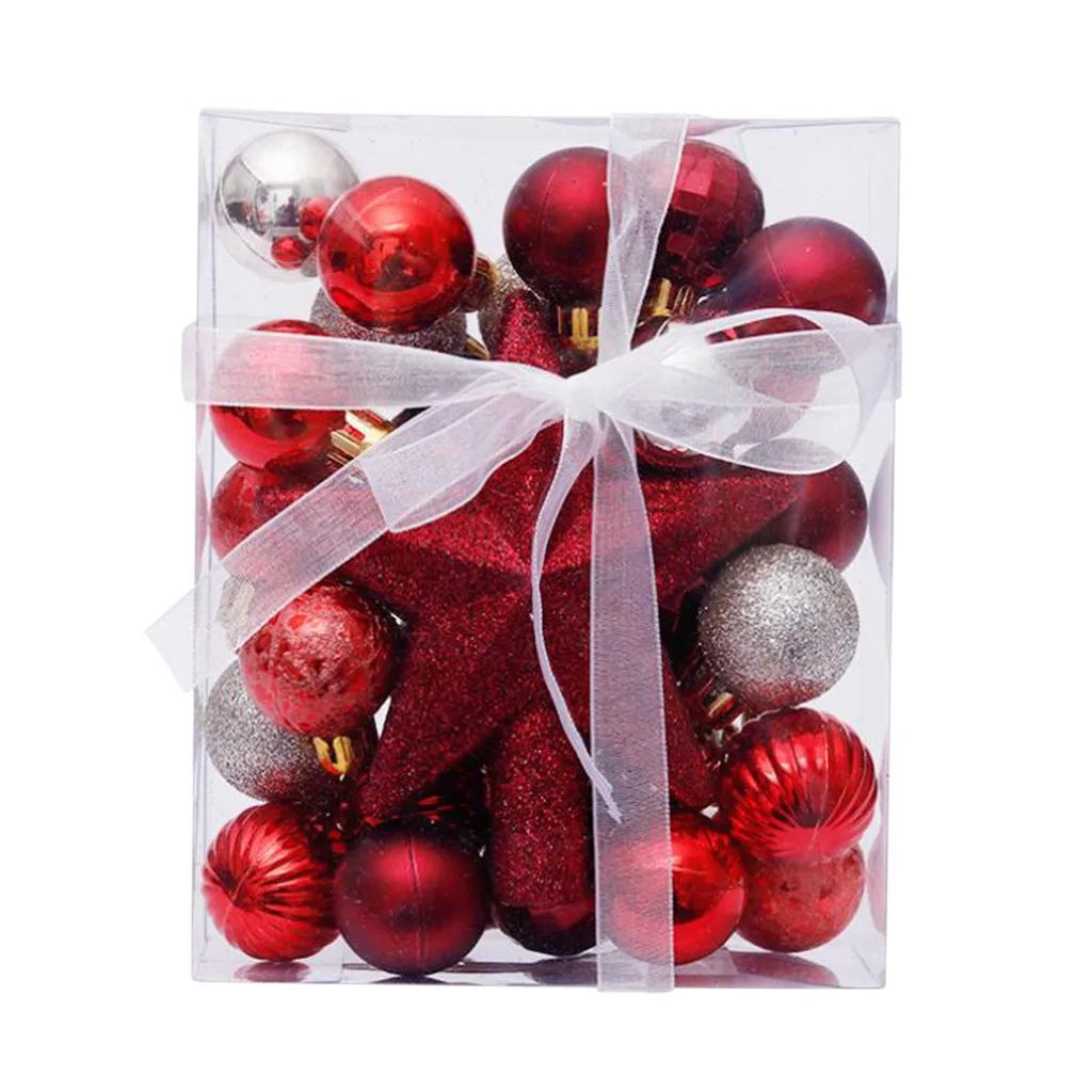 30pcs Christmas Tree Decor Ball Decorations Bauble Xmas Party Hanging Ball Ornament Decorations For Home Christmas Decoration#E
30pcs Christmas Tree Decor Ball Decorations Bauble Xmas Party Hanging Ball Ornament Decorations For Home Christmas Decoration#E