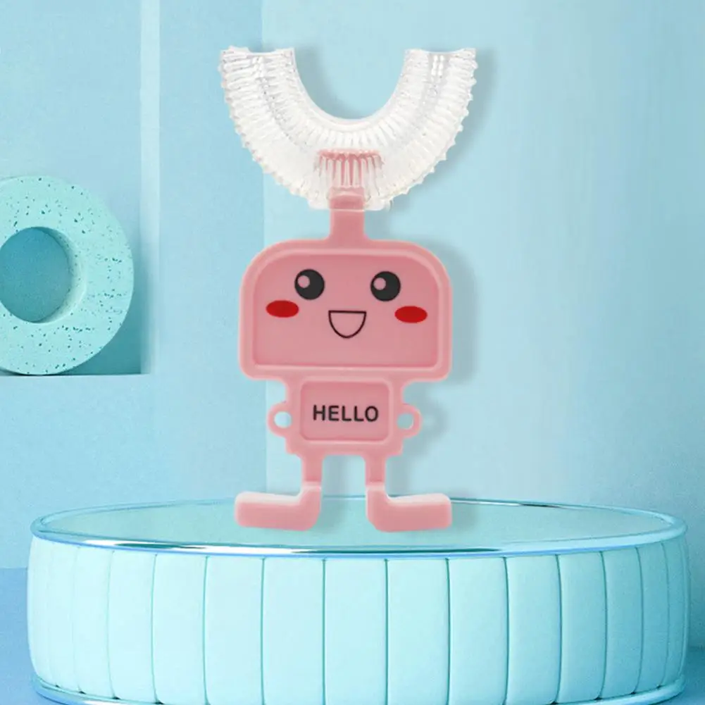 Baby Toothbrush Children 360 Degree U-shaped Toothbrush Teethers Soft Silicone Baby Brush Kids Teeth Oral Care Cleaning
Baby Toothbrush Children 360 Degree U-shaped Toothbrush Teethers Soft Silicone Baby Brush Kids Teeth Oral Care Cleaning