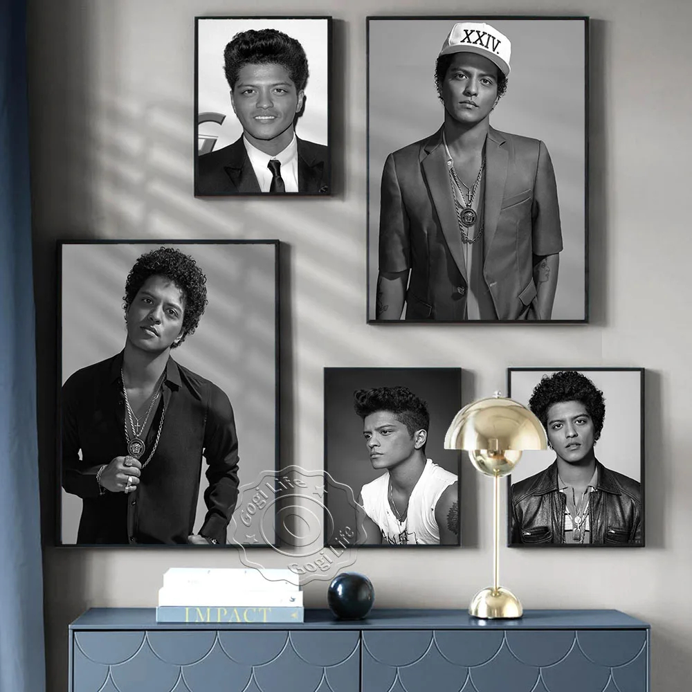 Vintage Art Singer Bruno Mars Potser, Music Star Wall Art, Bruno Mars Prints Art, Retro Poster, Bar Pub Club Wall Stickers,
Vintage Art Singer Bruno Mars Potser, Music Star Wall Art, Bruno Mars Prints Art, Retro Poster, Bar Pub Club Wall Stickers,