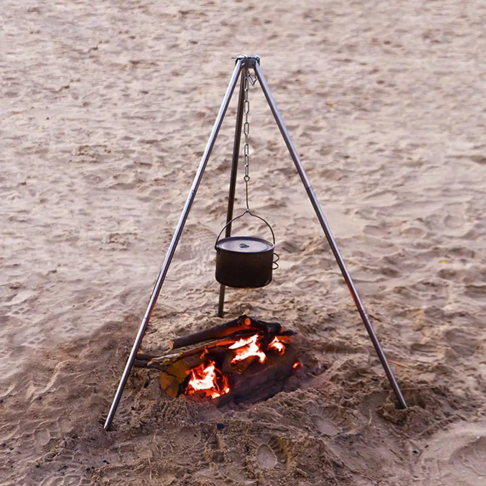 Camping Bonfire Tripod Portable Triangle Support Camping Bonfire Frame Outdoor portable cookware marching pot campfire tripod
Camping Bonfire Tripod Portable Triangle Support Camping Bonfire Frame Outdoor portable cookware marching pot campfire tripod