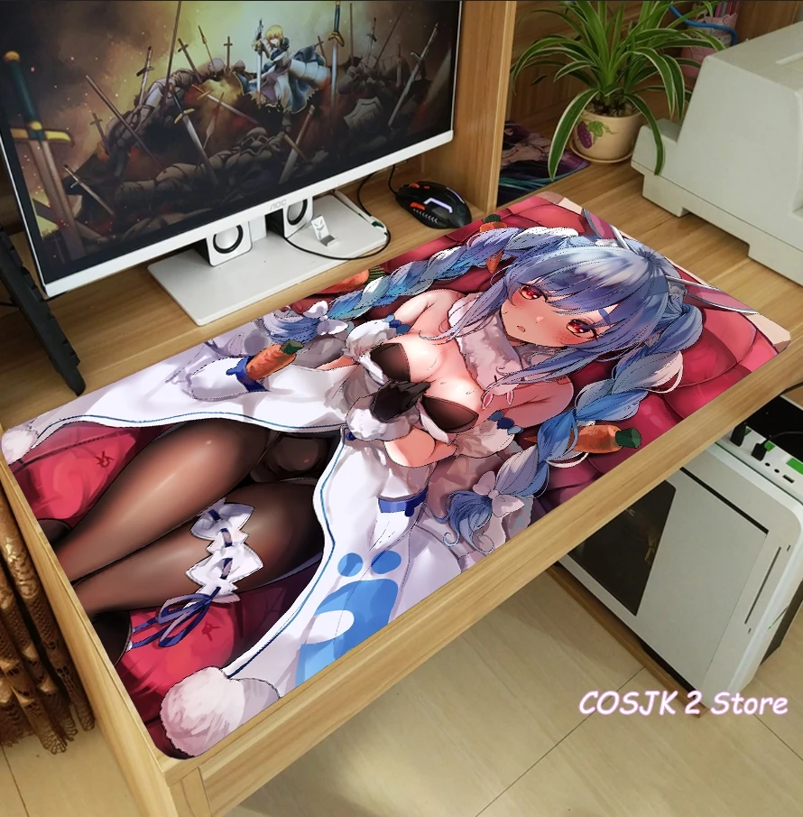 Anime Hololive VTuber Usada Pekora Shirogane Noel Mouse Pad Thicken Laptop Gaming Mice Mat Table Keyboard Mat Playmat Ornaments
Anime Hololive VTuber Usada Pekora Shirogane Noel Mouse Pad Thicken Laptop Gaming Mice Mat Table Keyboard Mat Playmat Ornaments