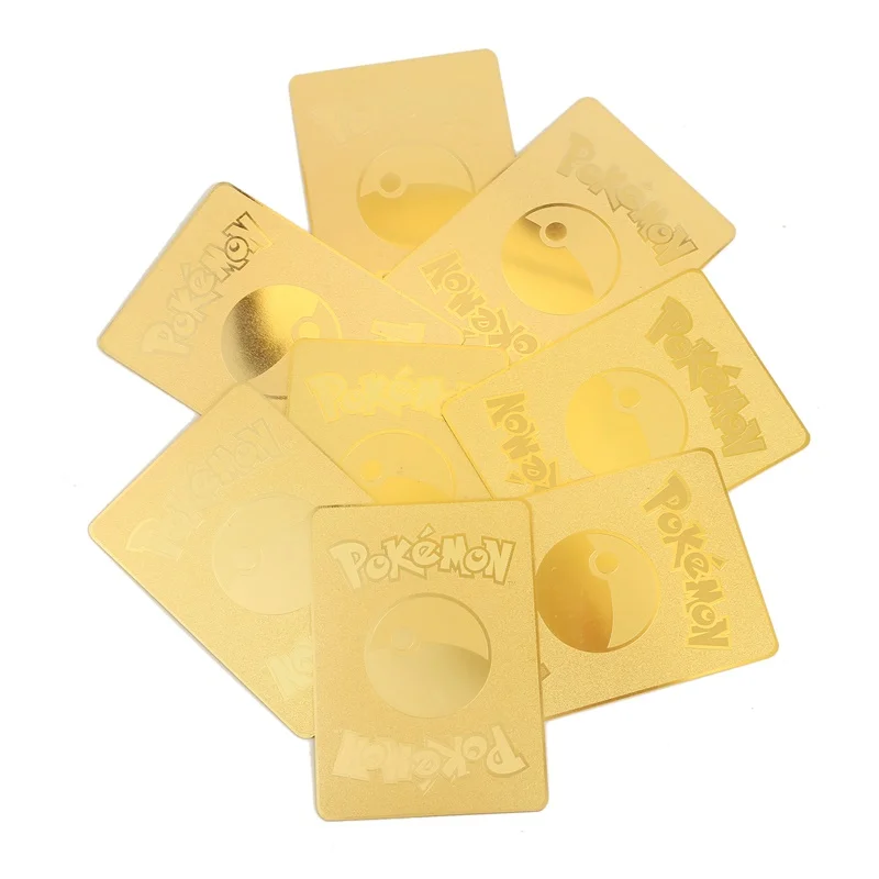 Newest Pokemon Cards Vmax GX EX Tag Trade Card Anime characters Pikachu Charizard Gold card Pokemon Metal Card Collection card
Newest Pokemon Cards Vmax GX EX Tag Trade Card Anime characters Pikachu Charizard Gold card Pokemon Metal Card Collection card