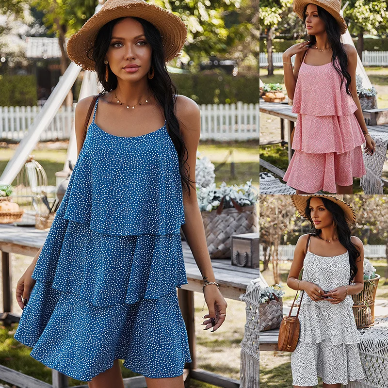 Женское модное Повседневное платье, удобное свободное многослойное платье с круглым вырезом, волнистое платье на бретелях-спагетти, летнее...
Женское модное Повседневное платье, удобное свободное многослойное платье с круглым вырезом, волнистое платье на бретелях-спагетти, летнее...