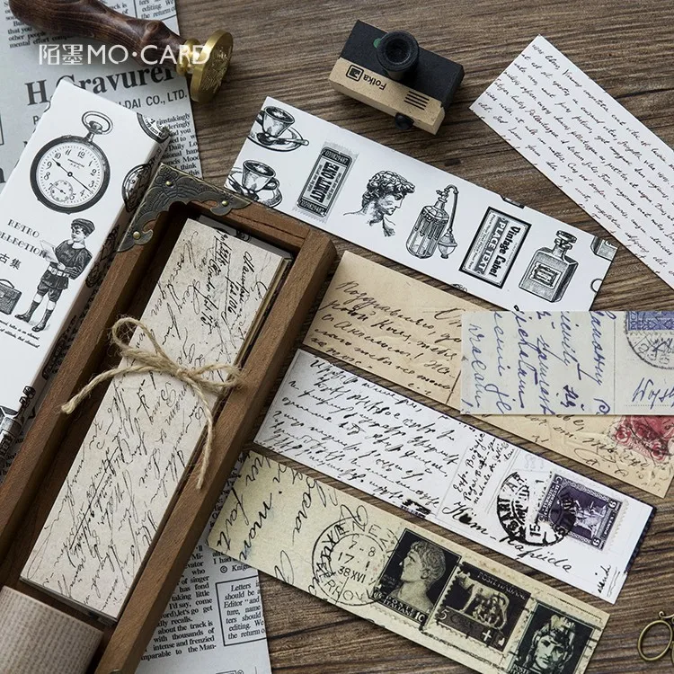 TPST 30pcs/box Vintage Retro Style Clock Newspaper Map Bookmarks for Novelty Book Reading Maker Page Creative Paper Bookmark
TPST 30pcs/box Vintage Retro Style Clock Newspaper Map Bookmarks for Novelty Book Reading Maker Page Creative Paper Bookmark