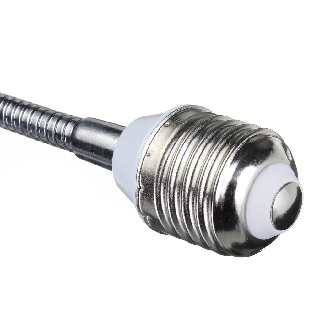 E27 to E27 Flexible Extend Base Lamp Adapter Screw Lamp Holder 20/30/40cm Extended Lamp Holder Bulb Adapter Converter
E27 to E27 Flexible Extend Base Lamp Adapter Screw Lamp Holder 20/30/40cm Extended Lamp Holder Bulb Adapter Converter