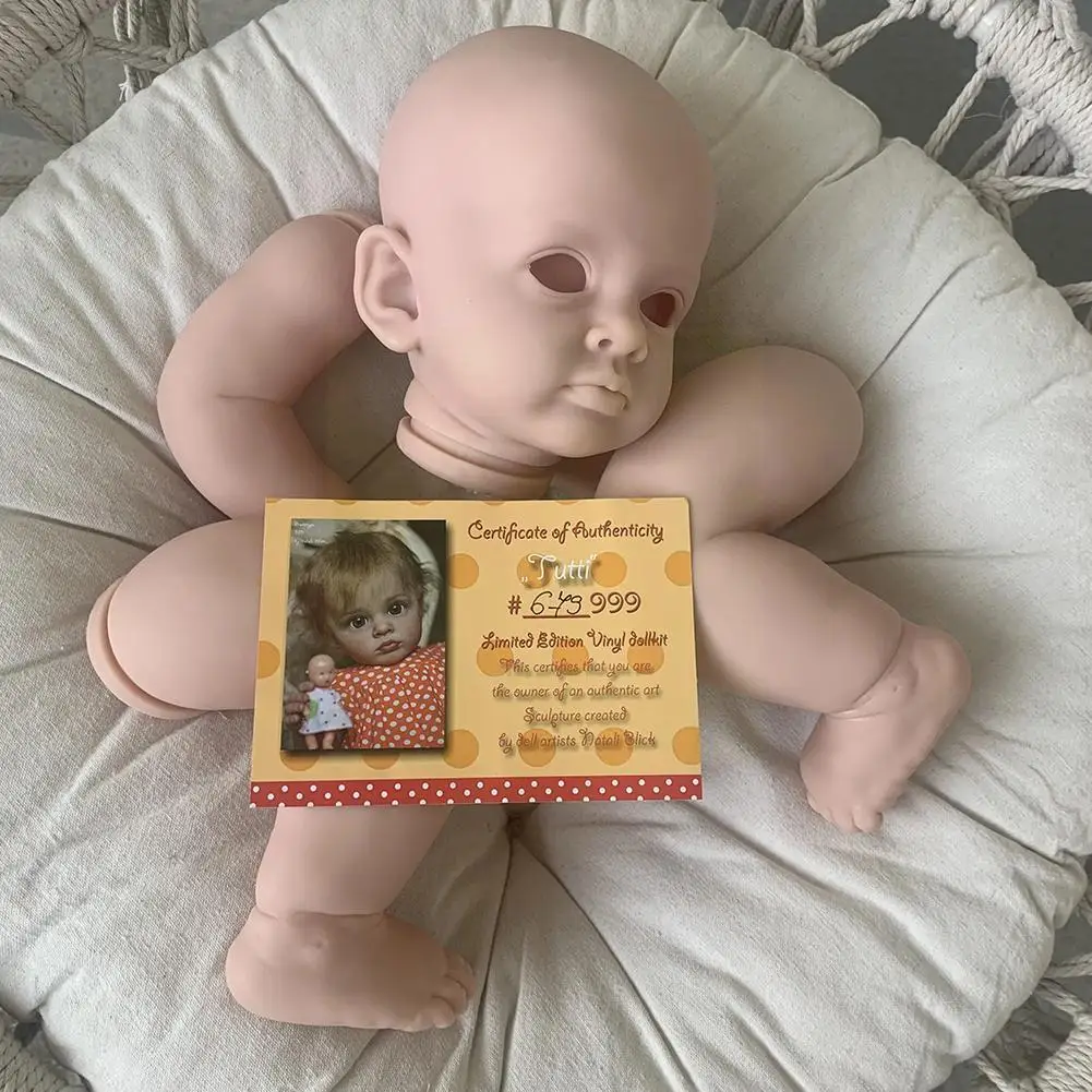 23 Inch Reborn Kit Tutti With Coa Rare Limited Baby Out Parts Diy Edition Sold Cute Unfinished G7z4
23 Inch Reborn Kit Tutti With Coa Rare Limited Baby Out Parts Diy Edition Sold Cute Unfinished G7z4