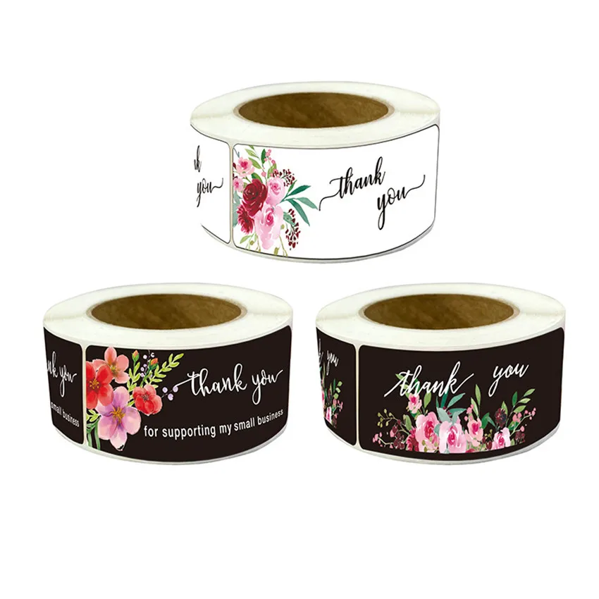 120pcs Thank You Stickers 1x3inch Flowers Sealing labels Small Business Sticker For Envelopes, Gift Bags, Wedding Decoration
120pcs Thank You Stickers 1x3inch Flowers Sealing labels Small Business Sticker For Envelopes, Gift Bags, Wedding Decoration