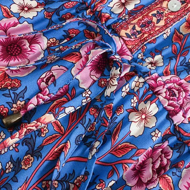 Bohemia resort wind early spring the new French design feeling small restore ancient ways people cotton print skirt loose ruffle
Bohemia resort wind early spring the new French design feeling small restore ancient ways people cotton print skirt loose ruffle