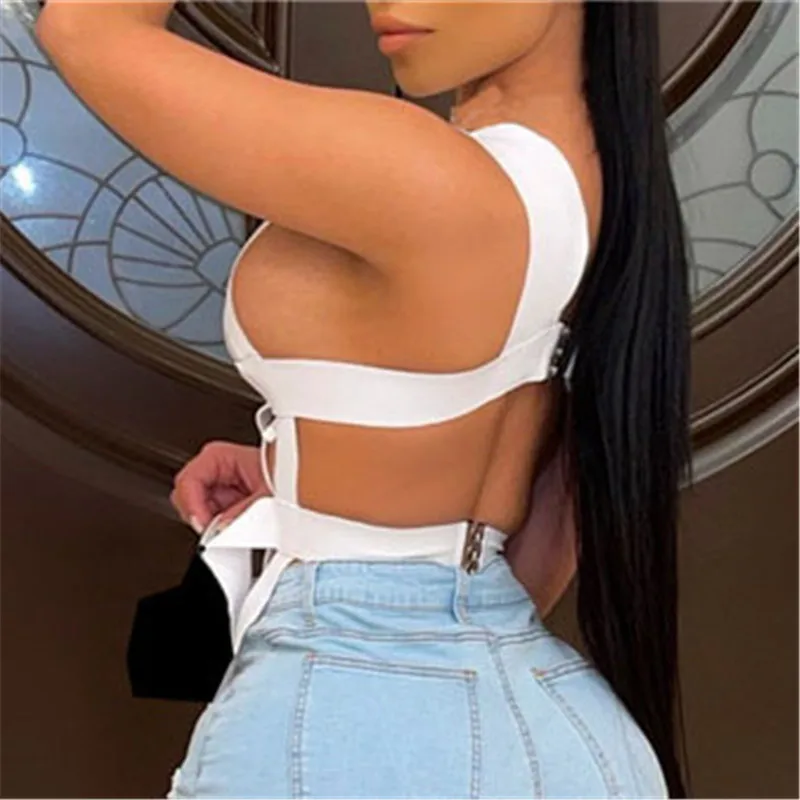 YEYA Stitched Elastic Sexy Top Patchwork Hollow Out Bandage Lace Up Elegant Women Summer Nightclub Party Streetwear Shirts
YEYA Stitched Elastic Sexy Top Patchwork Hollow Out Bandage Lace Up Elegant Women Summer Nightclub Party Streetwear Shirts