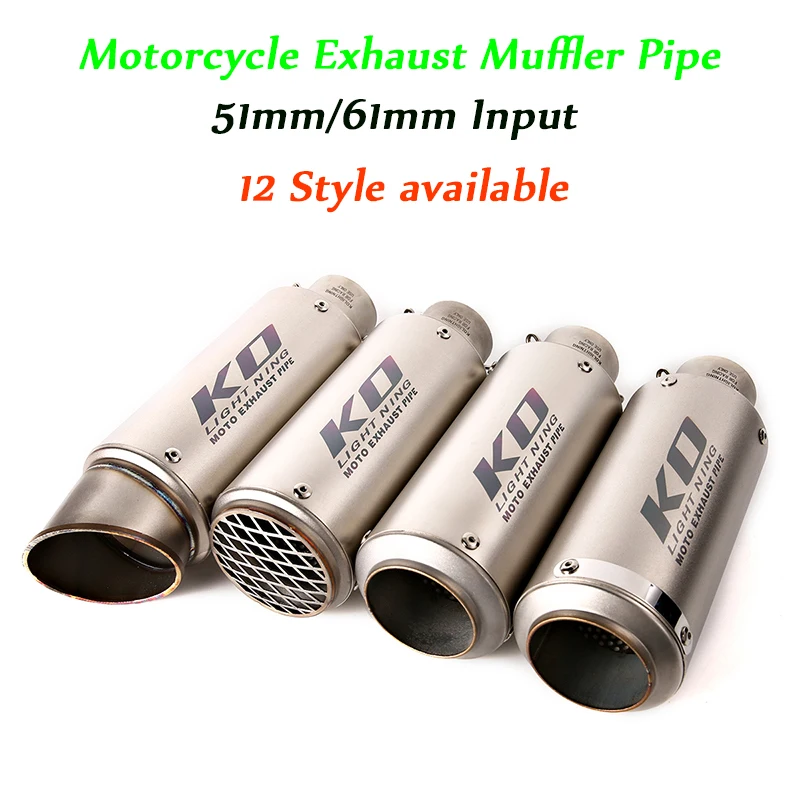 Carbon Fiber Stainless For 51mm 60.5mm Muffler Pipe Modified 245mm 300mm Length Motorcycle Exhaust Vent Tip Pipe Silencer System
Carbon Fiber Stainless For 51mm 60.5mm Muffler Pipe Modified 245mm 300mm Length Motorcycle Exhaust Vent Tip Pipe Silencer System
