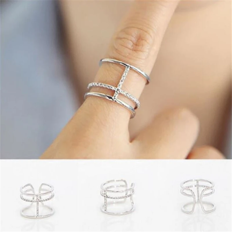 Season Gate Silver Color Personality Elegant Multilayer Cross Adjustable Size Open Ring For Women Girls Fashion Jewelry Gifts
Season Gate Silver Color Personality Elegant Multilayer Cross Adjustable Size Open Ring For Women Girls Fashion Jewelry Gifts