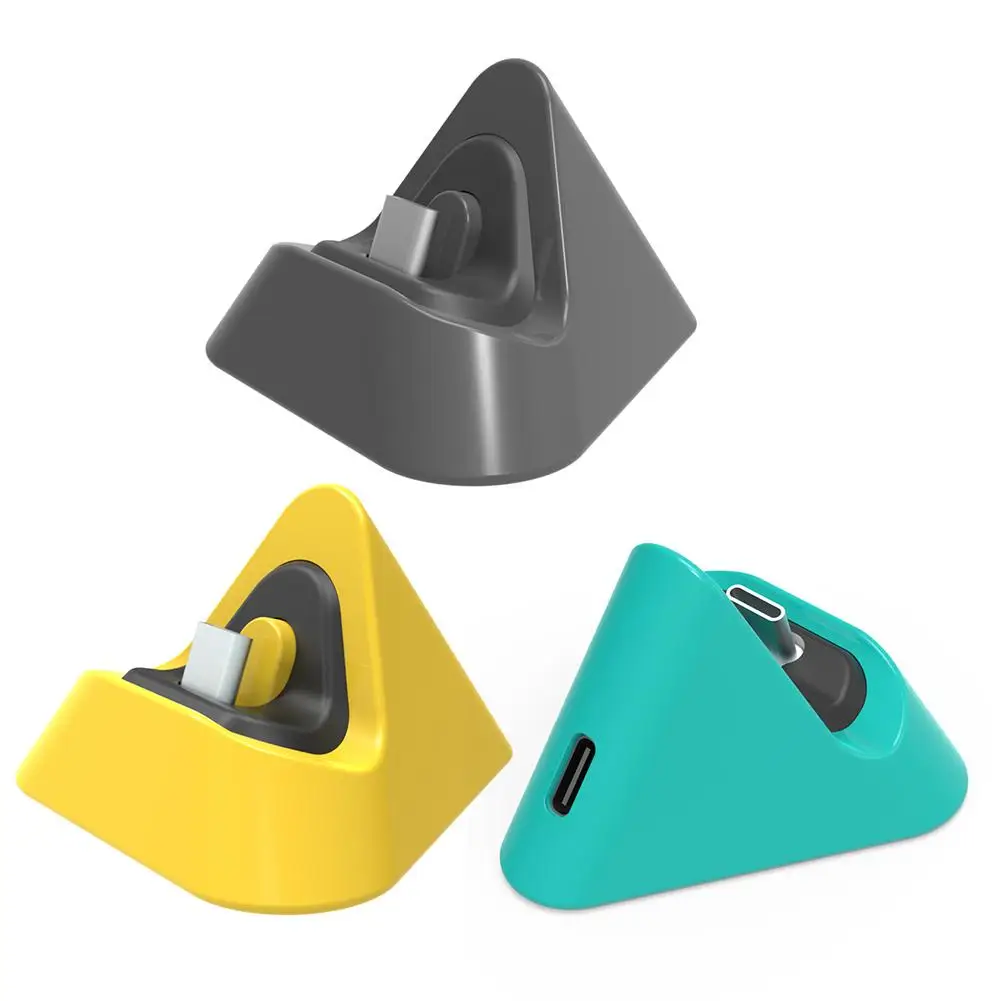 Portable Triangle Universal Charging Dock Set for Nintendo Switch Lite Type C Mini Charger Base Stand high quality ABS 3 Colors
Portable Triangle Universal Charging Dock Set for Nintendo Switch Lite Type C Mini Charger Base Stand high quality ABS 3 Colors