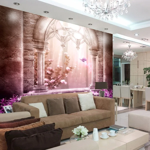 TV backdrop wallpaper 3d large mural cozy bedroom Continental fantasy wonderland Custom Size
TV backdrop wallpaper 3d large mural cozy bedroom Continental fantasy wonderland Custom Size
