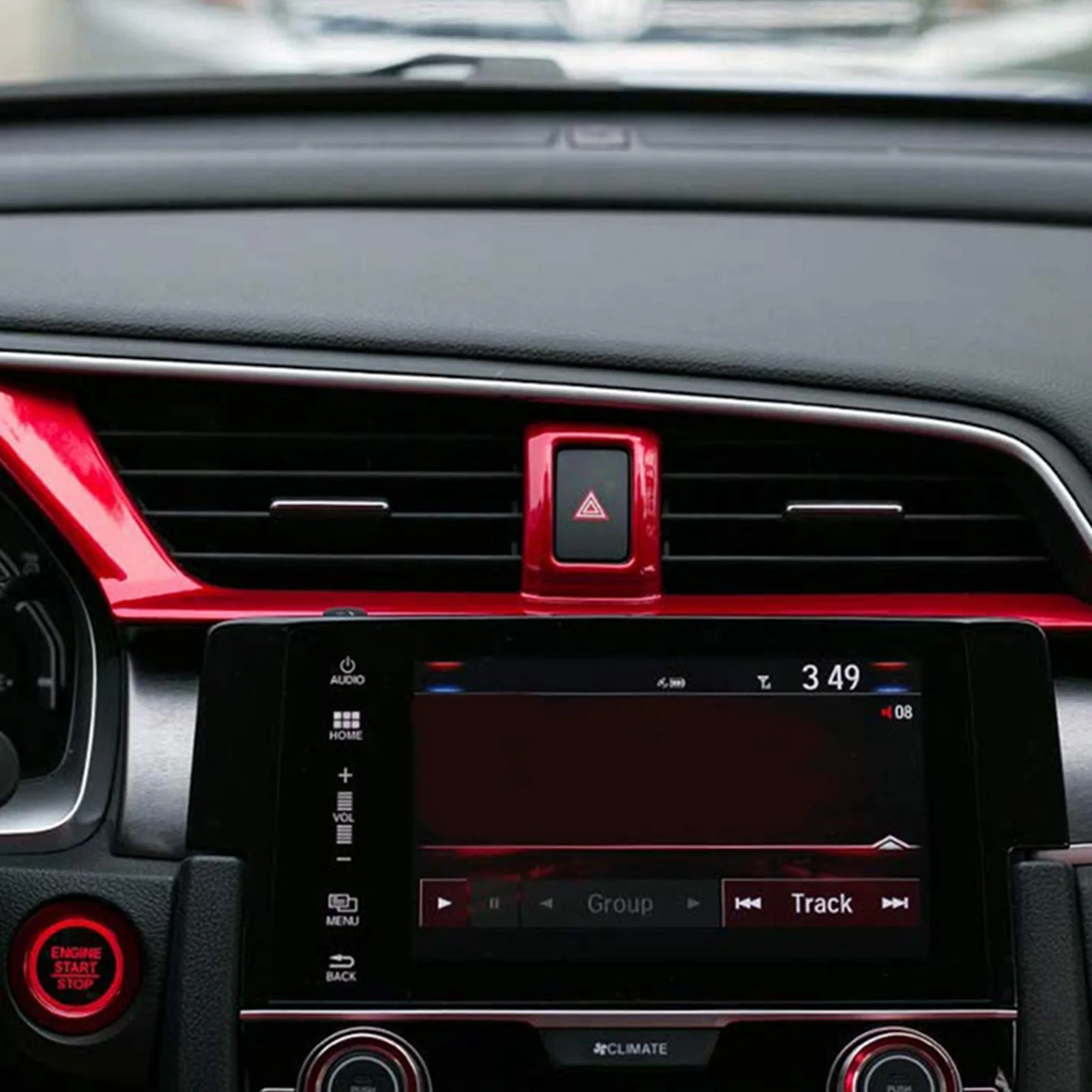 Suitable for Honda Civic 2016-2019 10th generation Civic central control front air outlet decoration strip air outlet patch
Suitable for Honda Civic 2016-2019 10th generation Civic central control front air outlet decoration strip air outlet patch