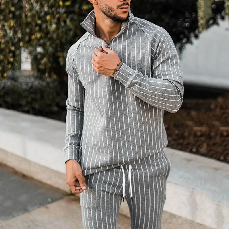 2021 New Tracksuit Men's Body-building Men's Clothes Sportswear Suit Casual Active Zipper Outwear Training Male Sets
2021 New Tracksuit Men's Body-building Men's Clothes Sportswear Suit Casual Active Zipper Outwear Training Male Sets