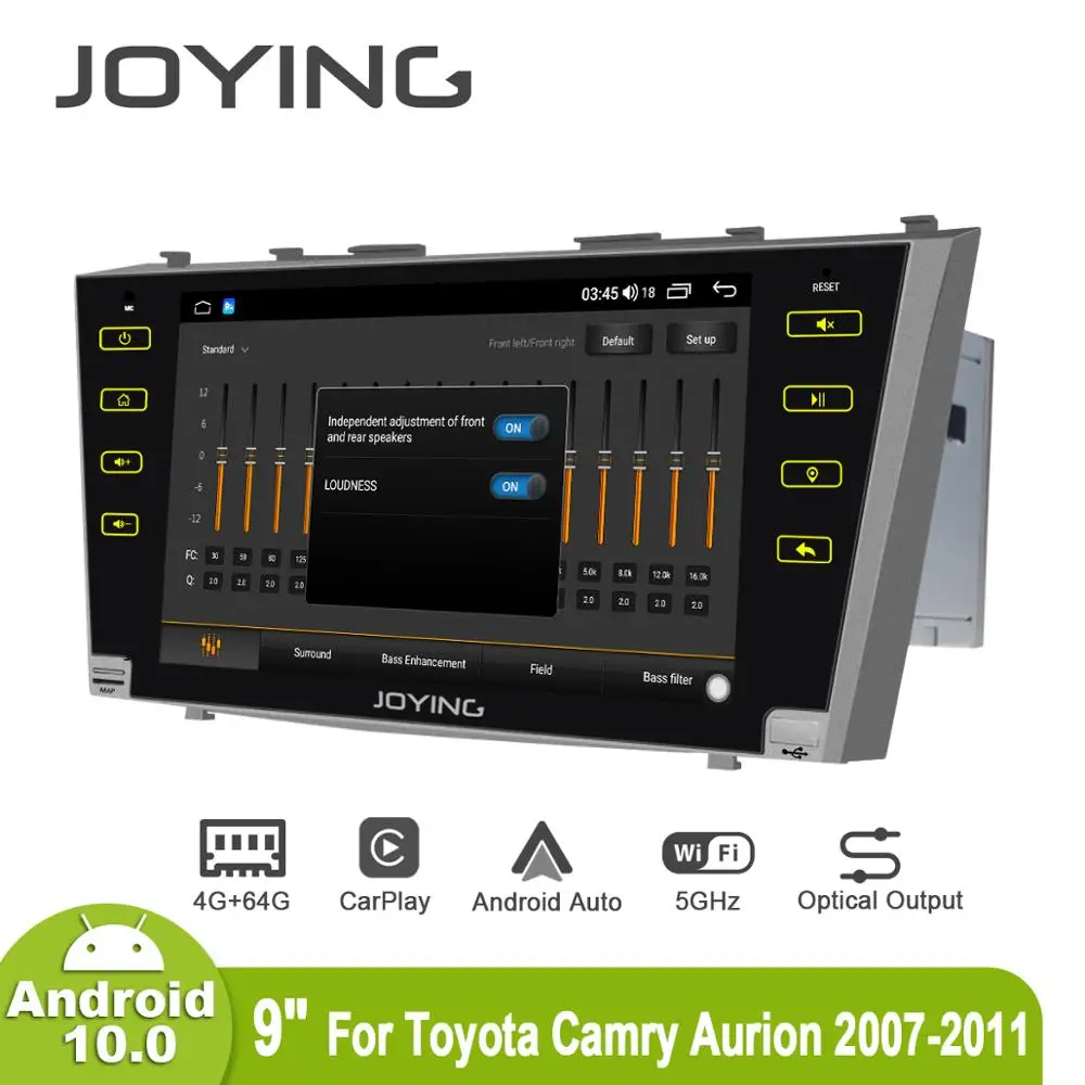 Radio 2 din Android 9 inch Autoradio Auto Car Stereo Head Unit GPS Multimedia 4G Carplay DVR For Toyota Camry Aurion 2007 2011
Radio 2 din Android 9 inch Autoradio Auto Car Stereo Head Unit GPS Multimedia 4G Carplay DVR For Toyota Camry Aurion 2007 2011