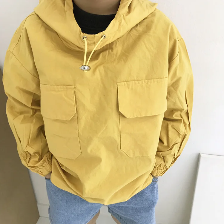 2020 Autumn Korean Children's Clothing New Boys and Girls Fashion Drawstring Bag Hooded Windcheater T-shirt Top
2020 Autumn Korean Children's Clothing New Boys and Girls Fashion Drawstring Bag Hooded Windcheater T-shirt Top