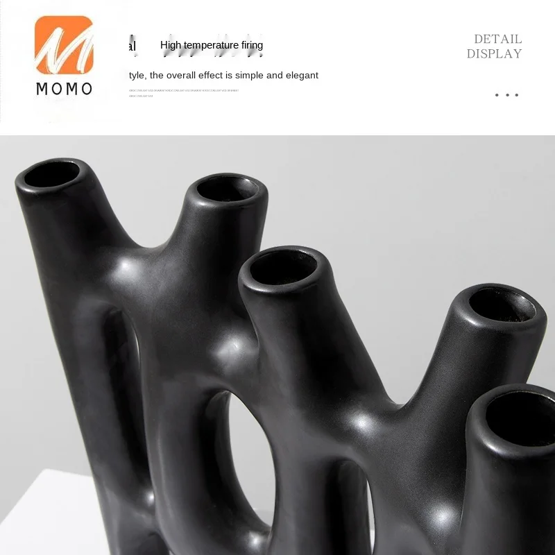 Minimalistic Abstraction Fence Ceramic Decoration Model Room Sales Office Study Flower Ware Home Living Room Vase Ornament
Minimalistic Abstraction Fence Ceramic Decoration Model Room Sales Office Study Flower Ware Home Living Room Vase Ornament